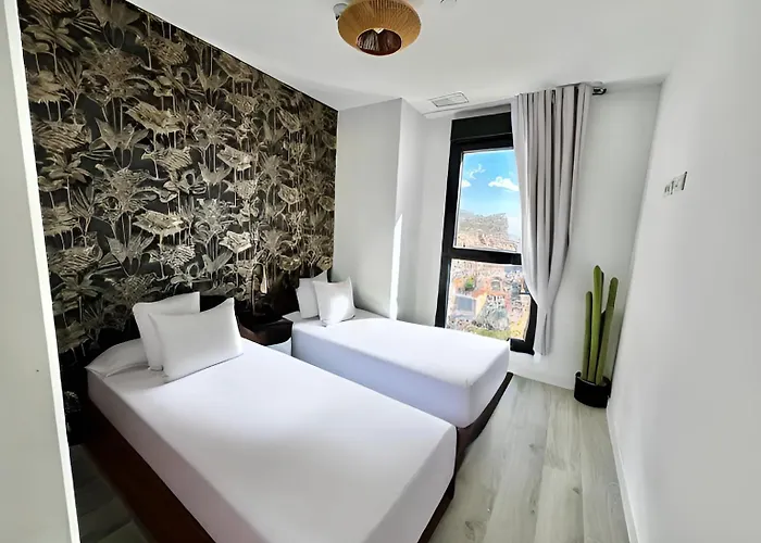شقة Lujo En Malaga,apartamento Con Vistas Espectaculares مالقة